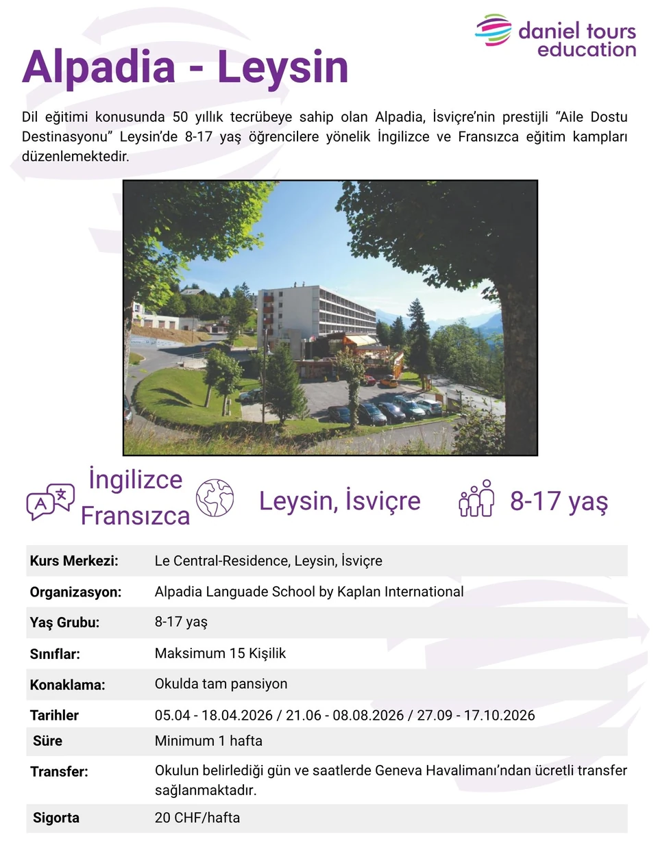 Alpadia - Leysin - İsviçre