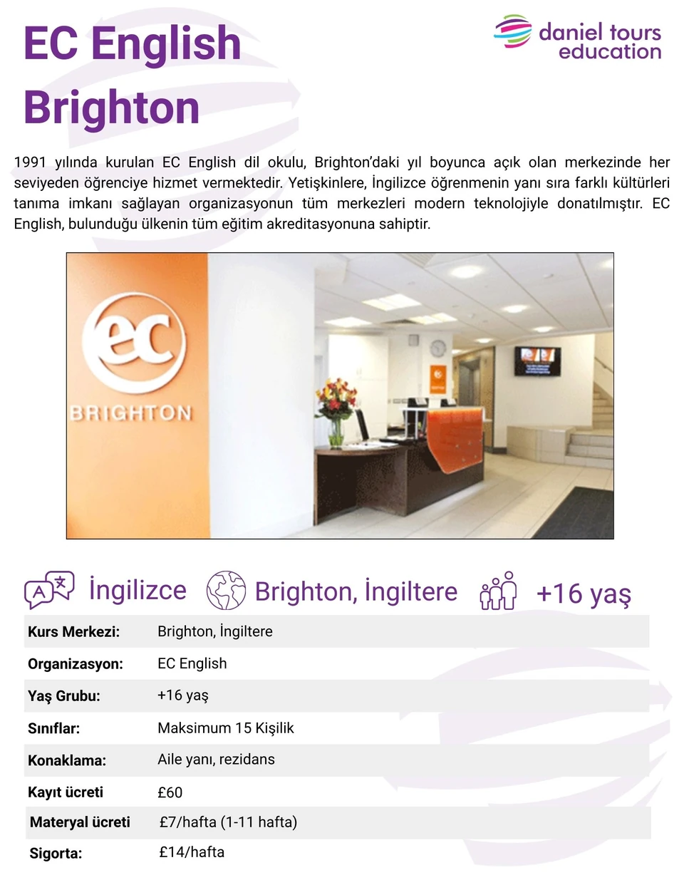 EC English - Brighton - İngiltere