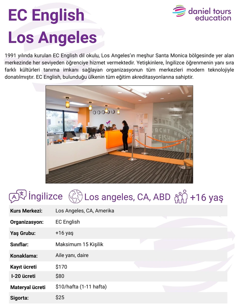 EC English - Los Angeles - Amerika