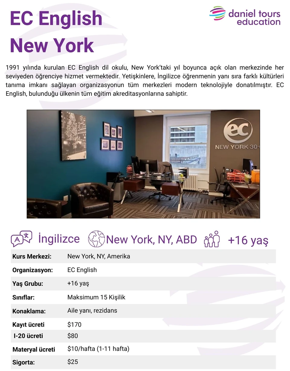 EC English - New York - Amerika