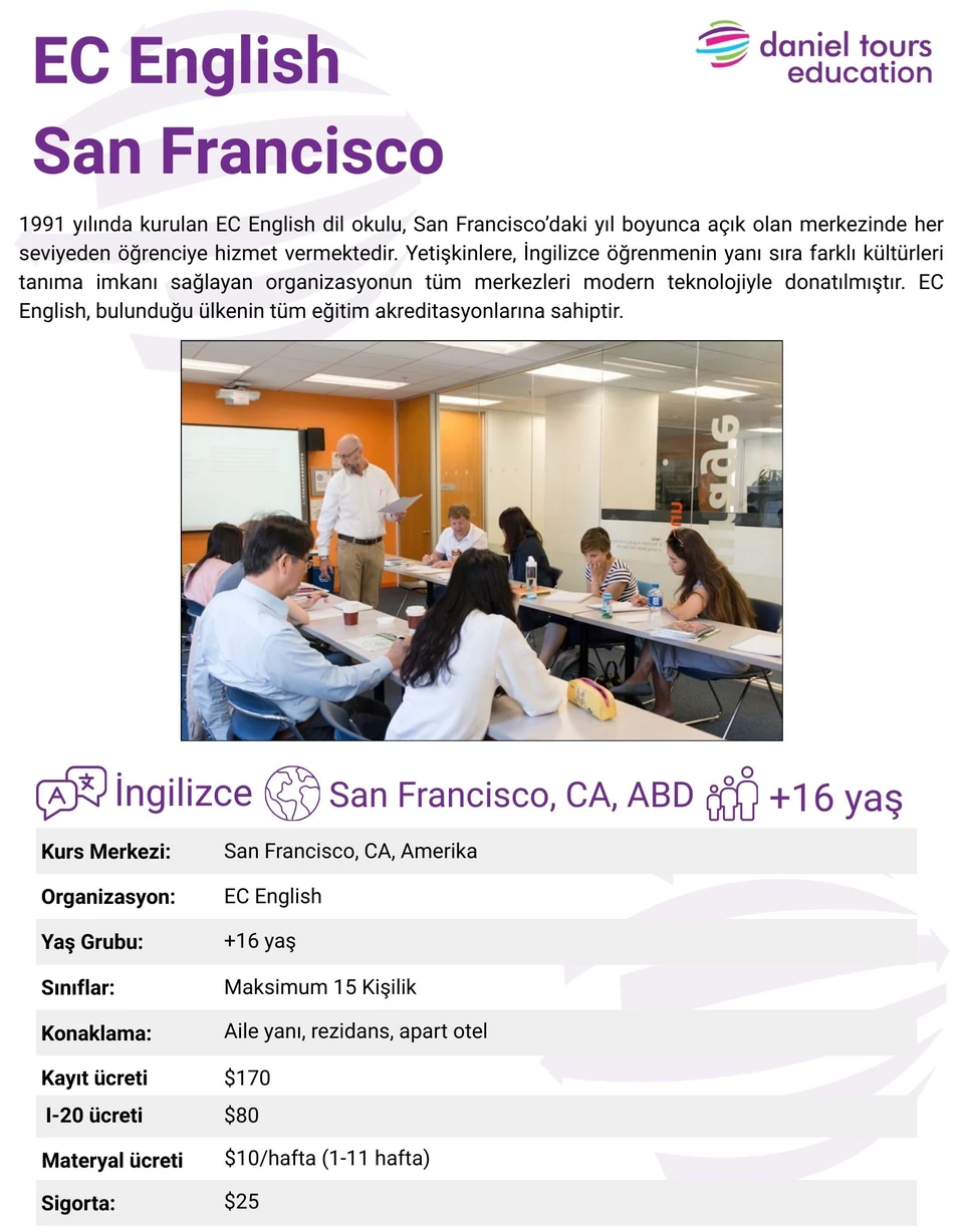 EC English - San Fransisco - Amerika