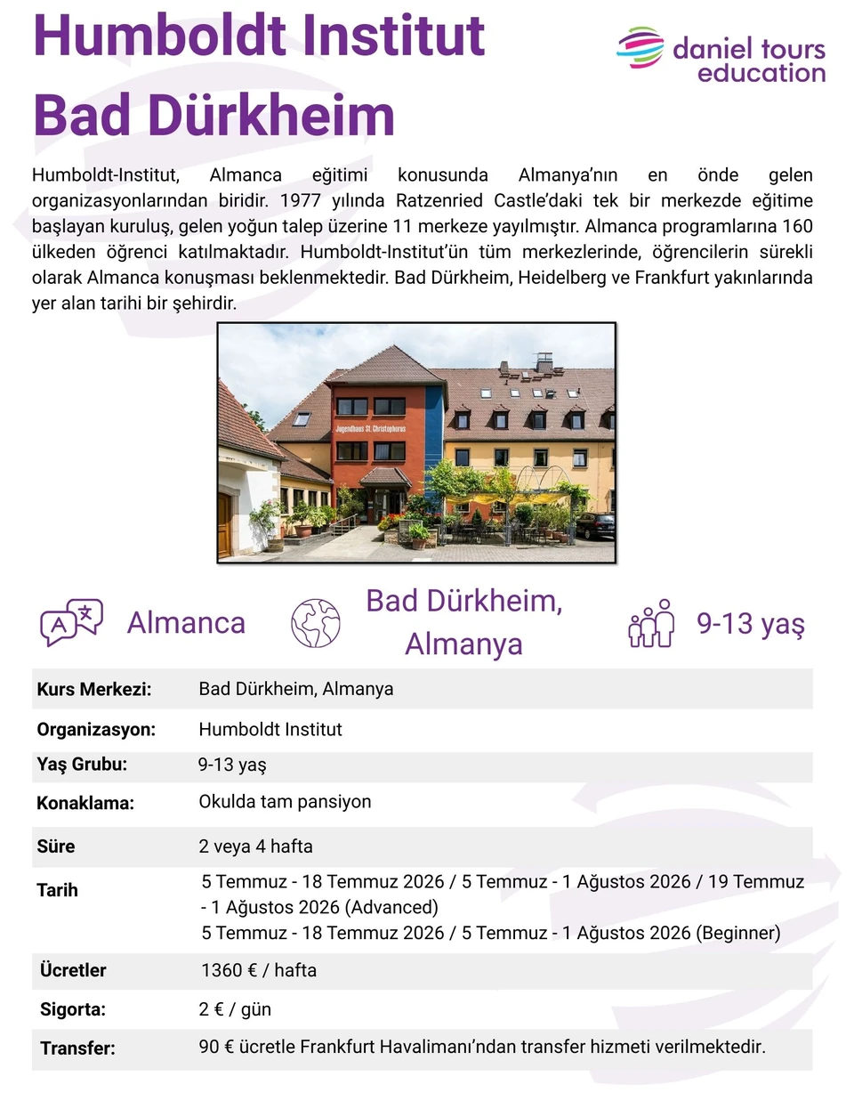 Humboldt Institut - Bad Dürkheim - Almanya