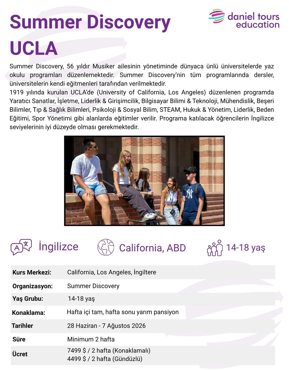 Summer Discovery - UCLA - Amerika