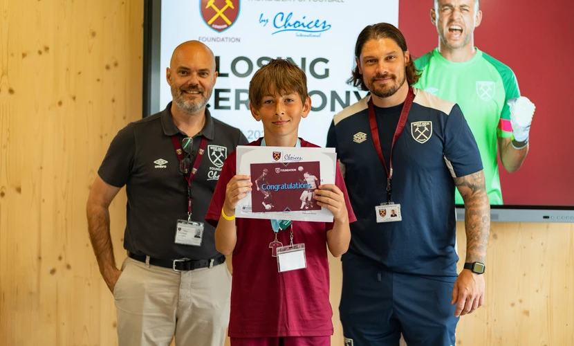 West Ham Foundation Summer Camp